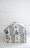Vintage French Wallpapered Box