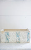 Vintage French Wallpapered Box