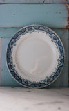 Set of Four French Stoneware Plates