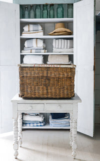 Vintage French Boulangerie Basket