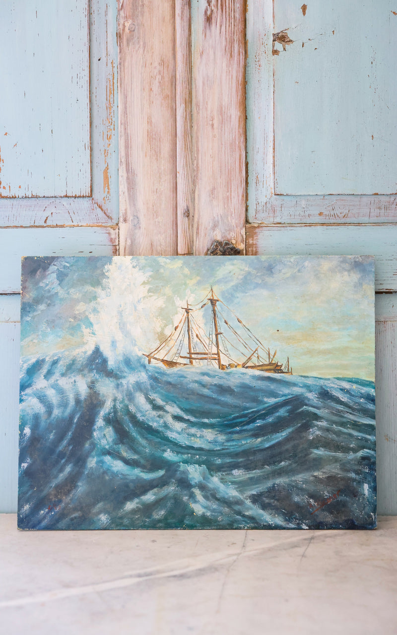 Vintage French Painting