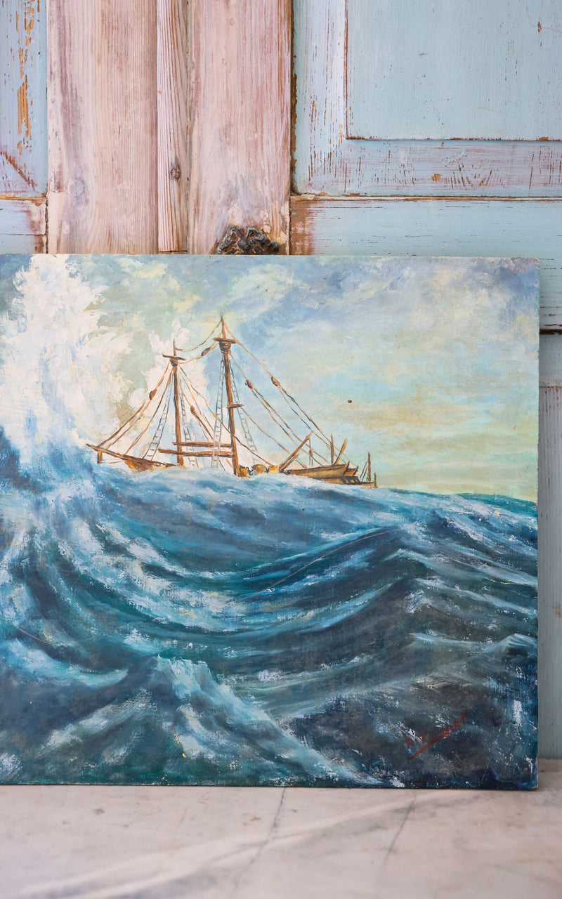 Vintage French Painting