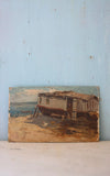 Petite Vintage French Painting