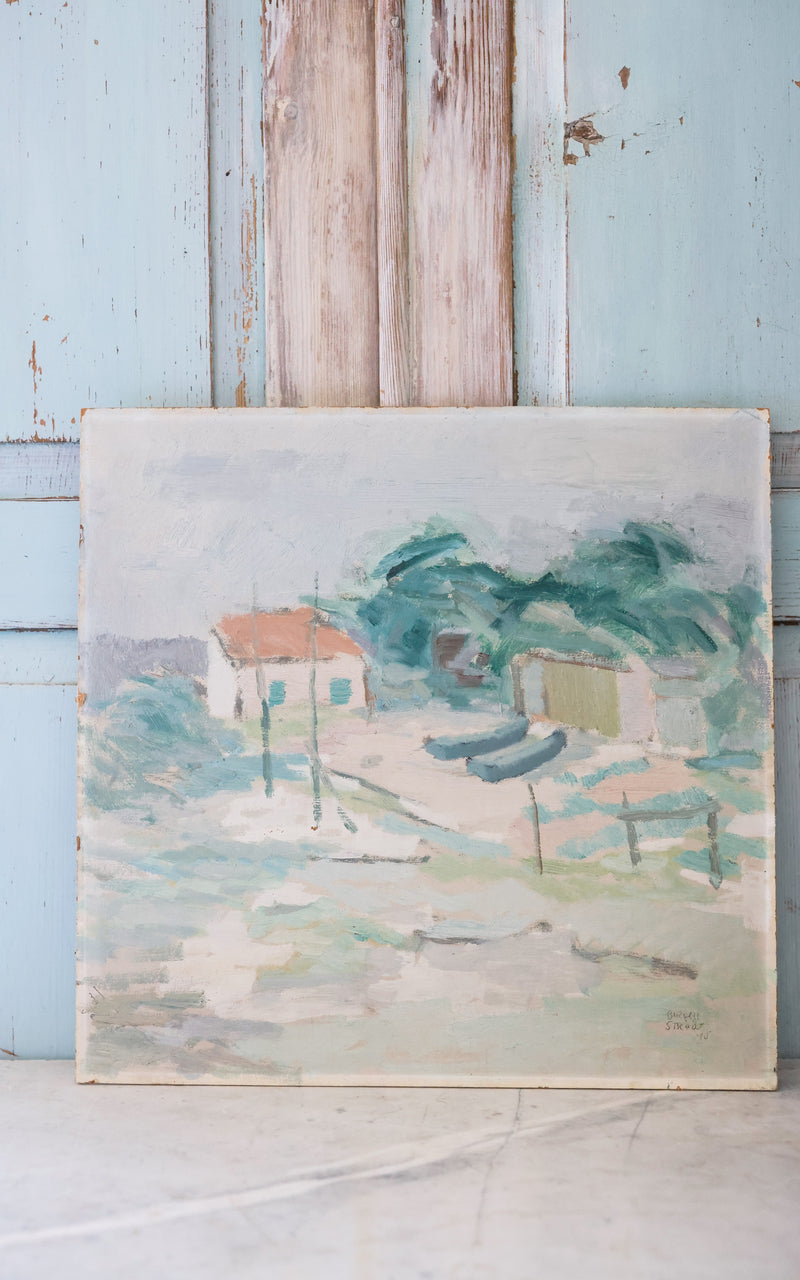Vintage Swedish Painting