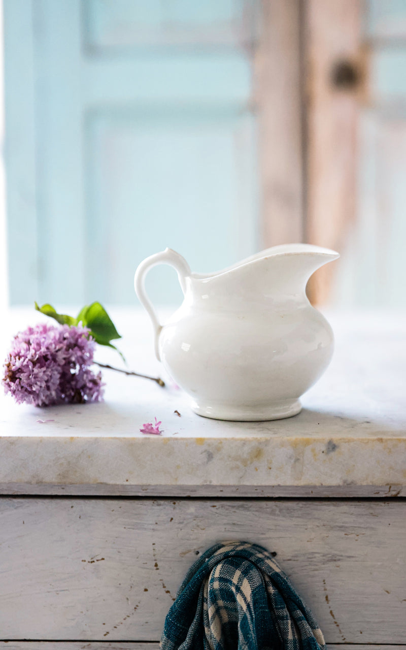 Petite Vintage French Pitcher
