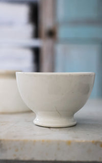 Set of Four Vintage Ironstone Cafe Au Lait Bowls