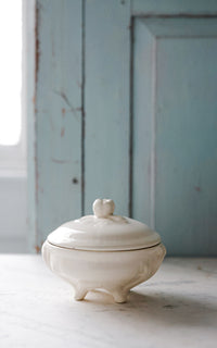 Petite Vintage Stoneware Tureen