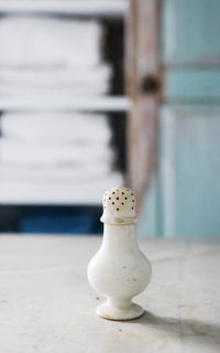 Vintage French Ironstone Sugar Shaker