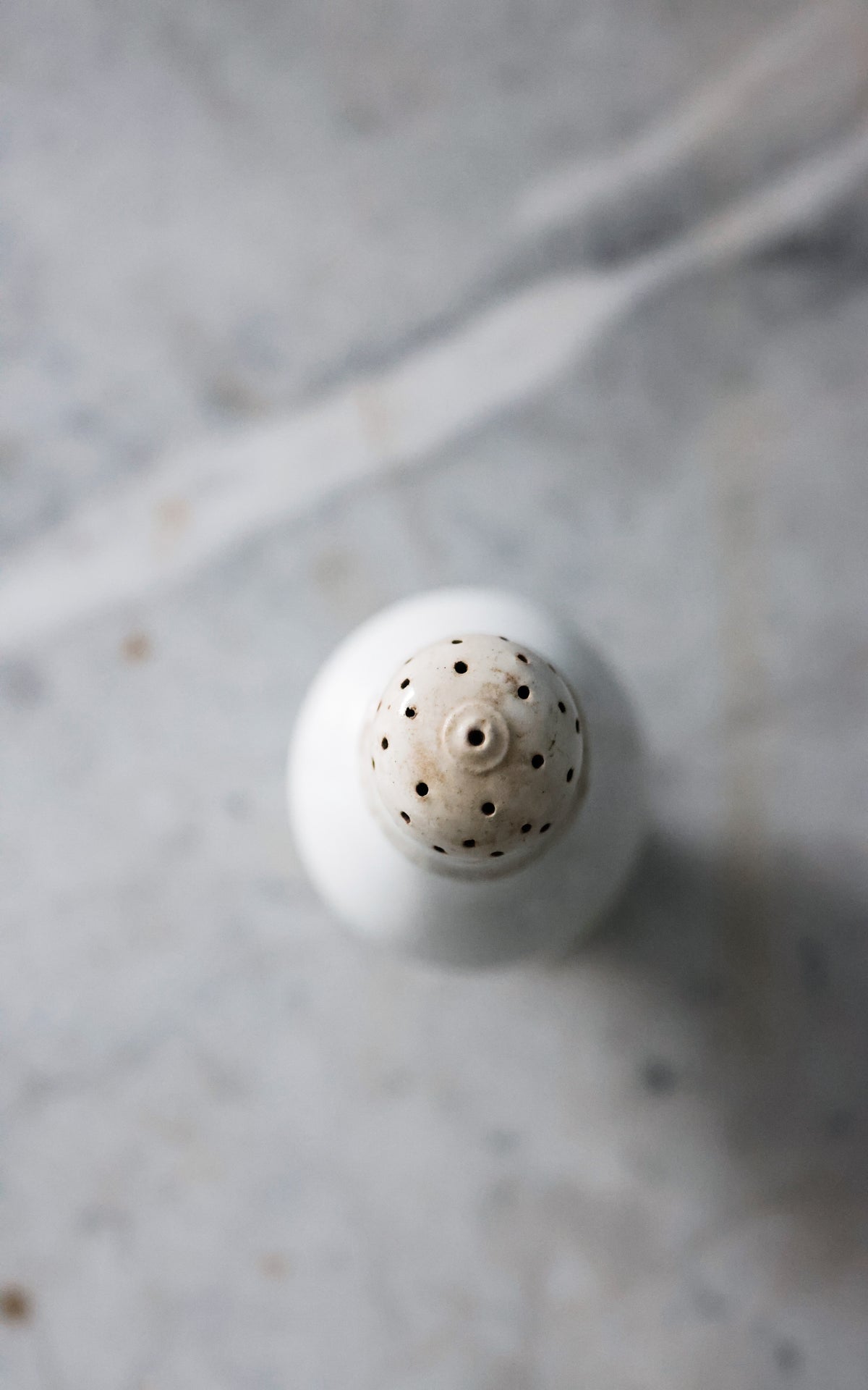 Vintage French Ironstone Sugar Shaker