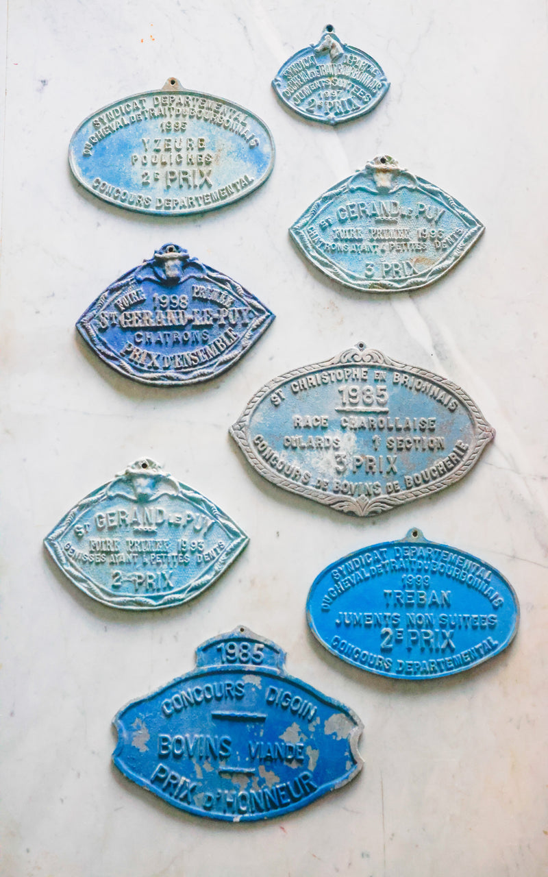 Vintage French Agriculture Plaque