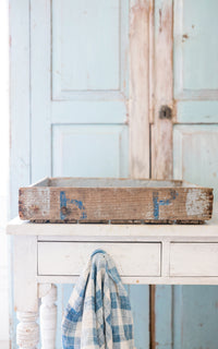 Vintage French Crate
