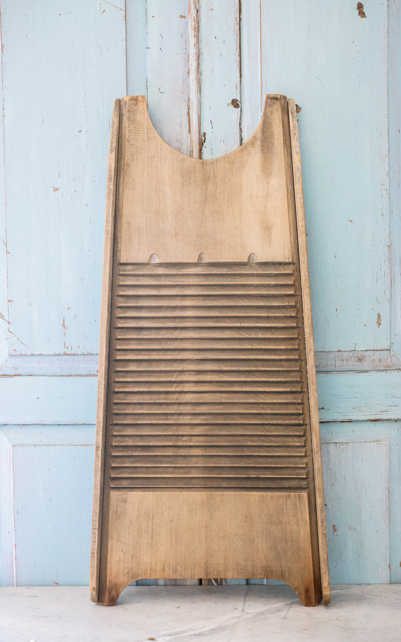 Vintage French Wash Board