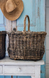 Set of Two Vintage French Champagne Baskets