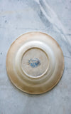 One Vintage French Stoneware Plate