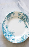 One Vintage French Stoneware Plate