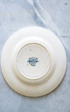 One Vintage French Stoneware Plate