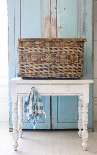Vintage French Boulangerie Basket A