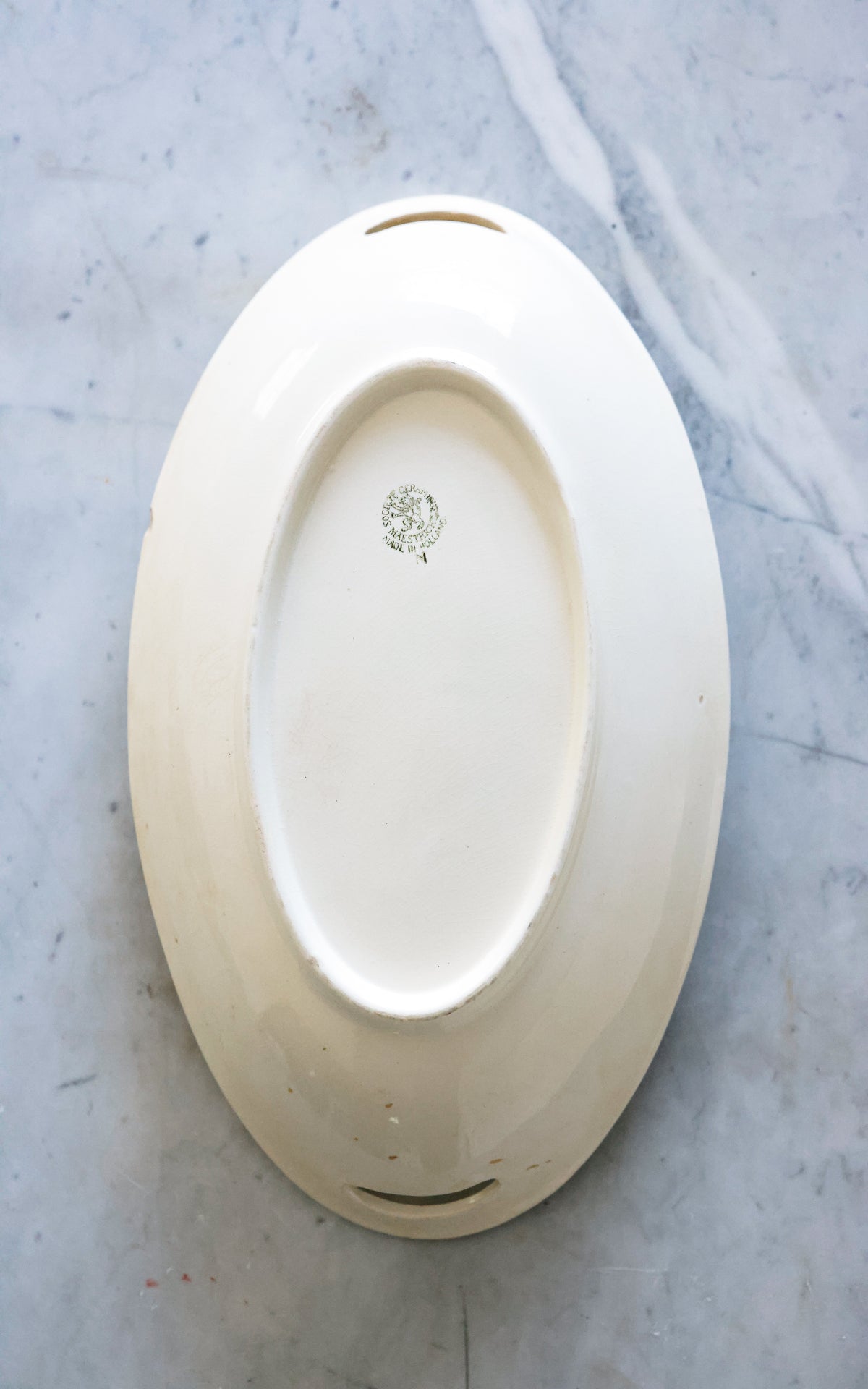 Vintage Dutch Stoneware Platter