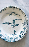 One Vintage French Stoneware Plate
