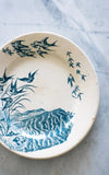 One Vintage French Ironstone Plate