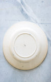 One Vintage French Ironstone Plate