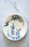 One vintage French Ironstone Plate