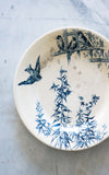 One vintage French Ironstone Plate