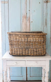 Vintage French Boulangerie Basket ~ D