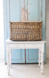 Vintage French Boulangerie Basket ~ D