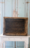 Vintage French Boulangerie Basket ~ D