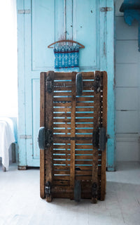 Large Vintage French Laundry Basket