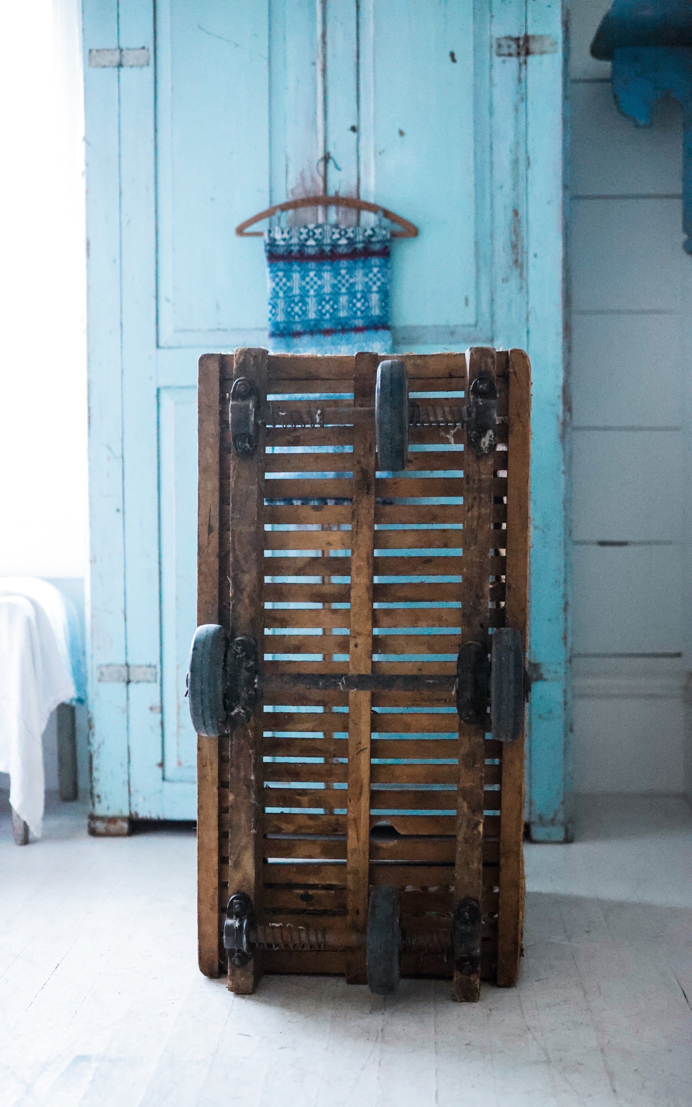 Large Vintage French Laundry Basket
