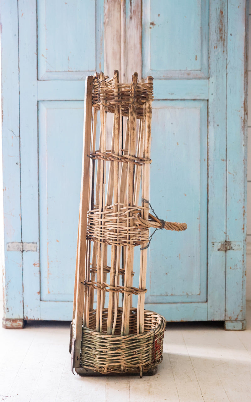 Vintage French Boulangerie Basket