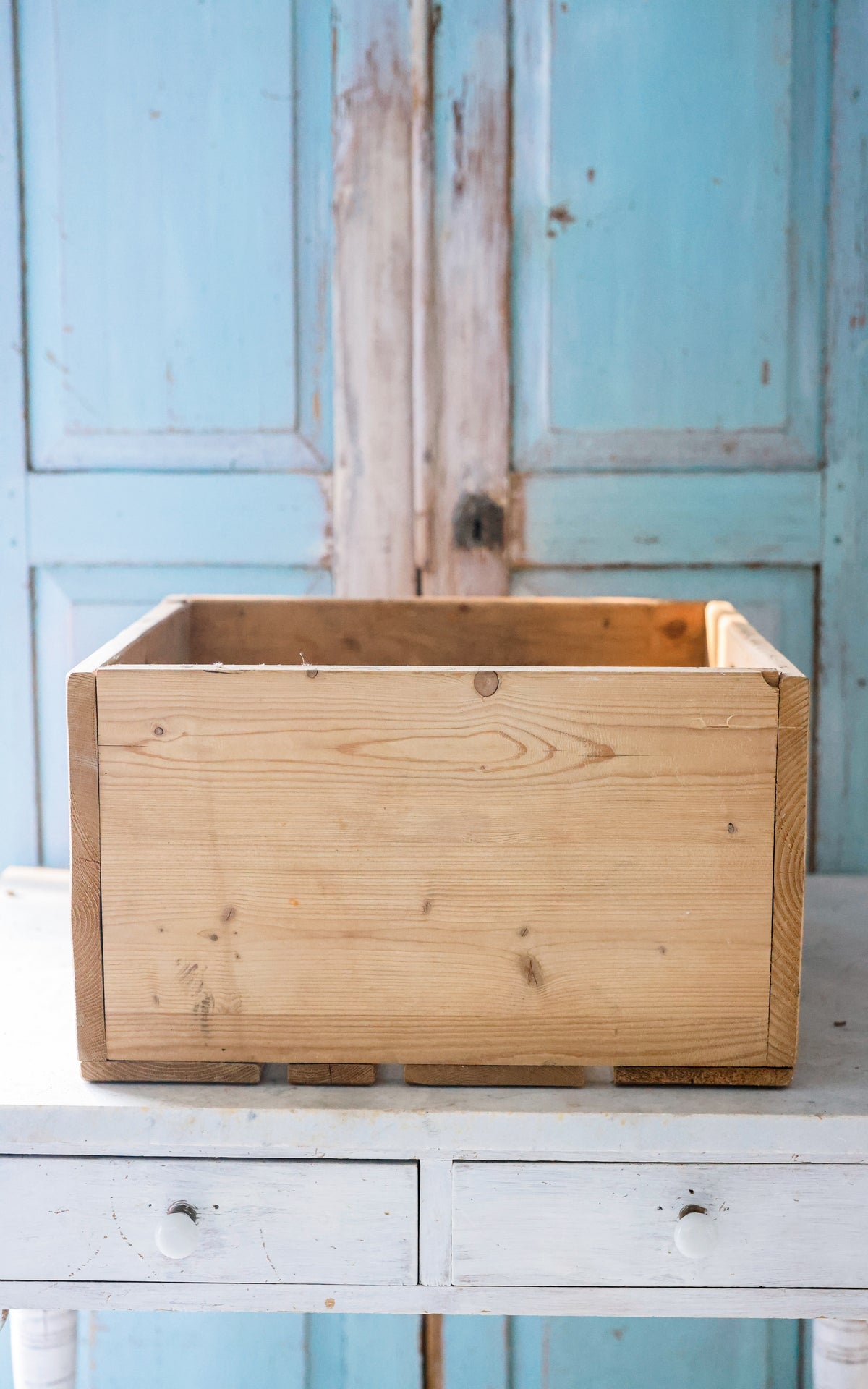 Vintage Dutch Cheese Board Crate