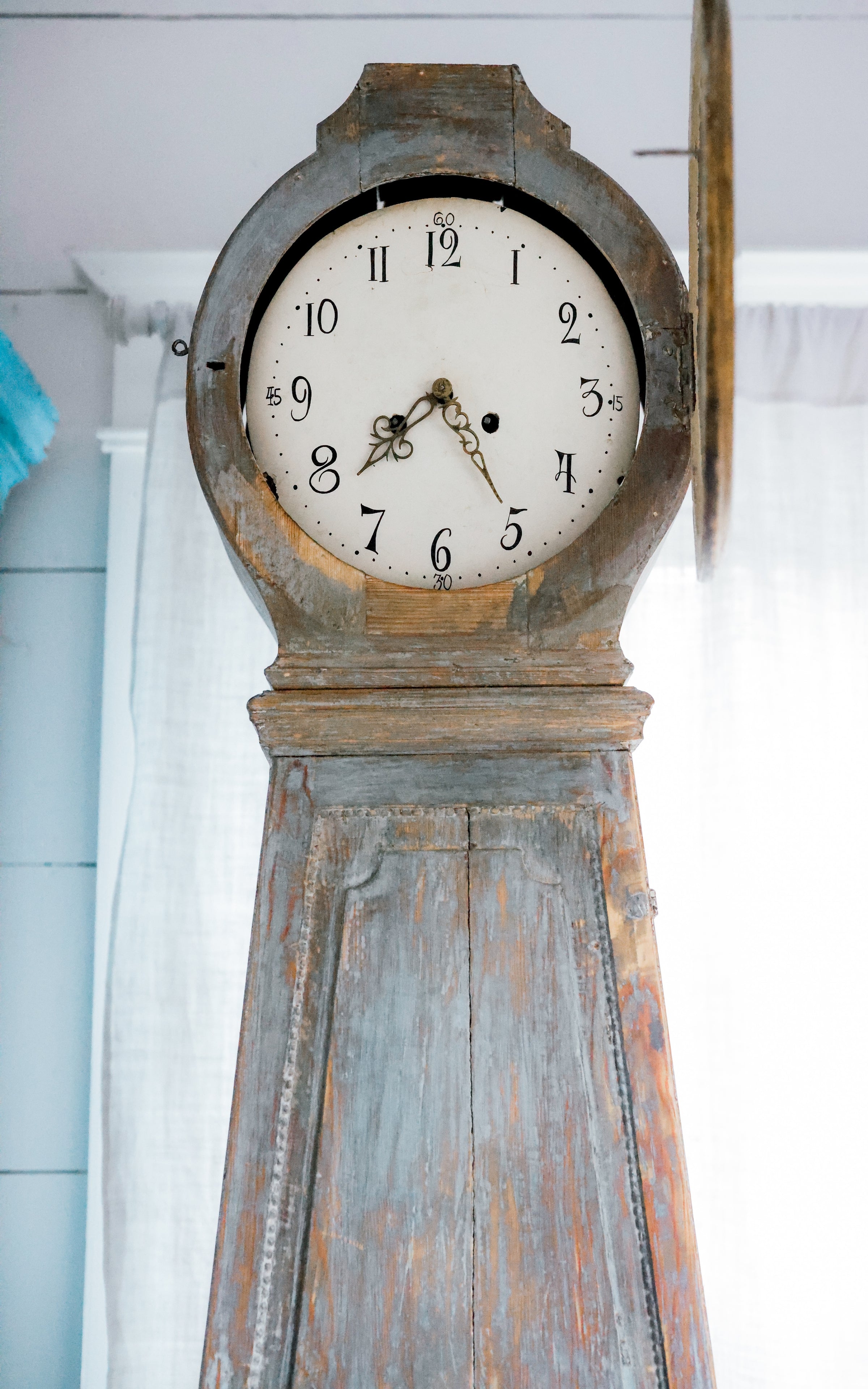 Antique Swedish Gustavian Clock
