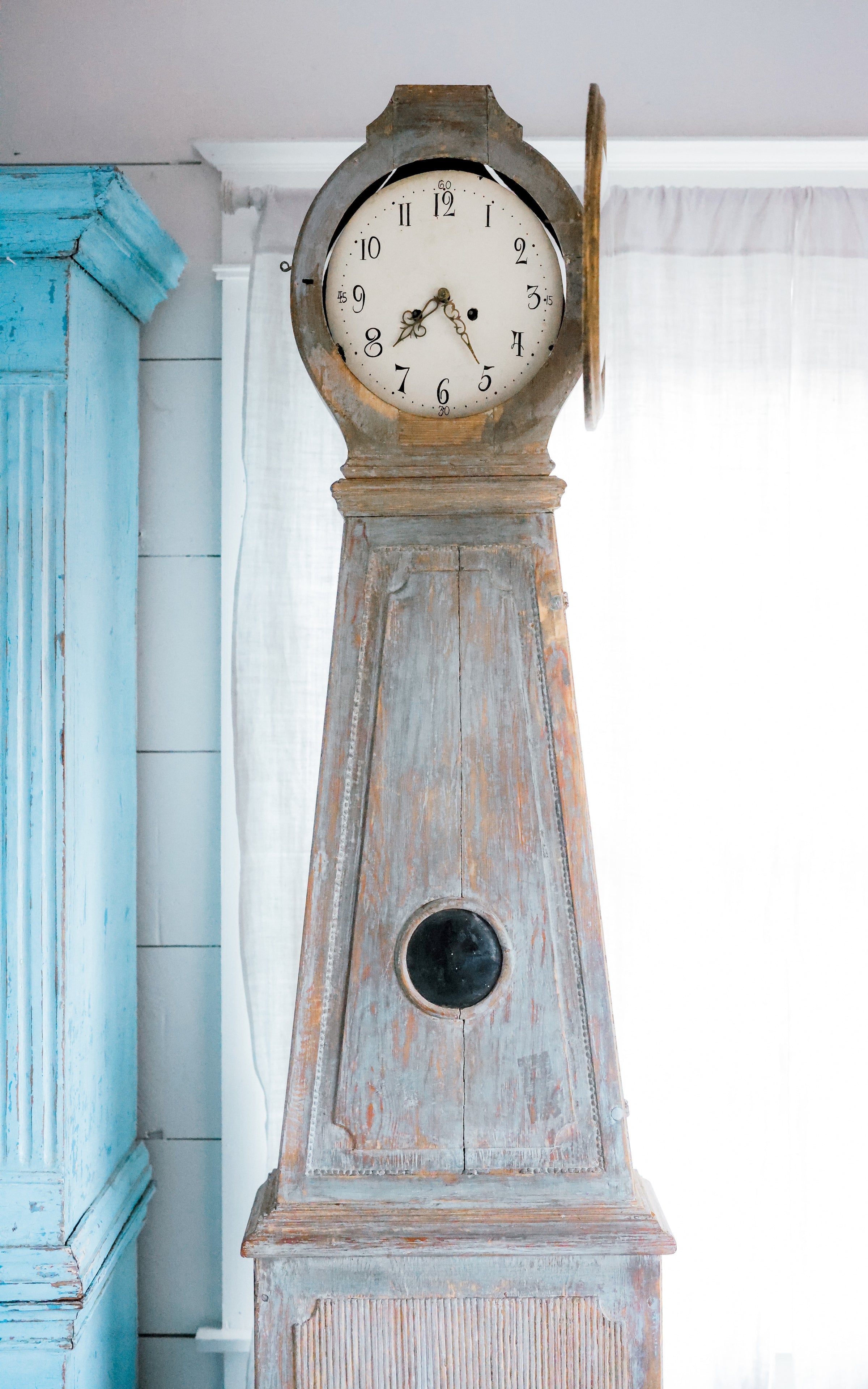 Antique Swedish Gustavian Clock