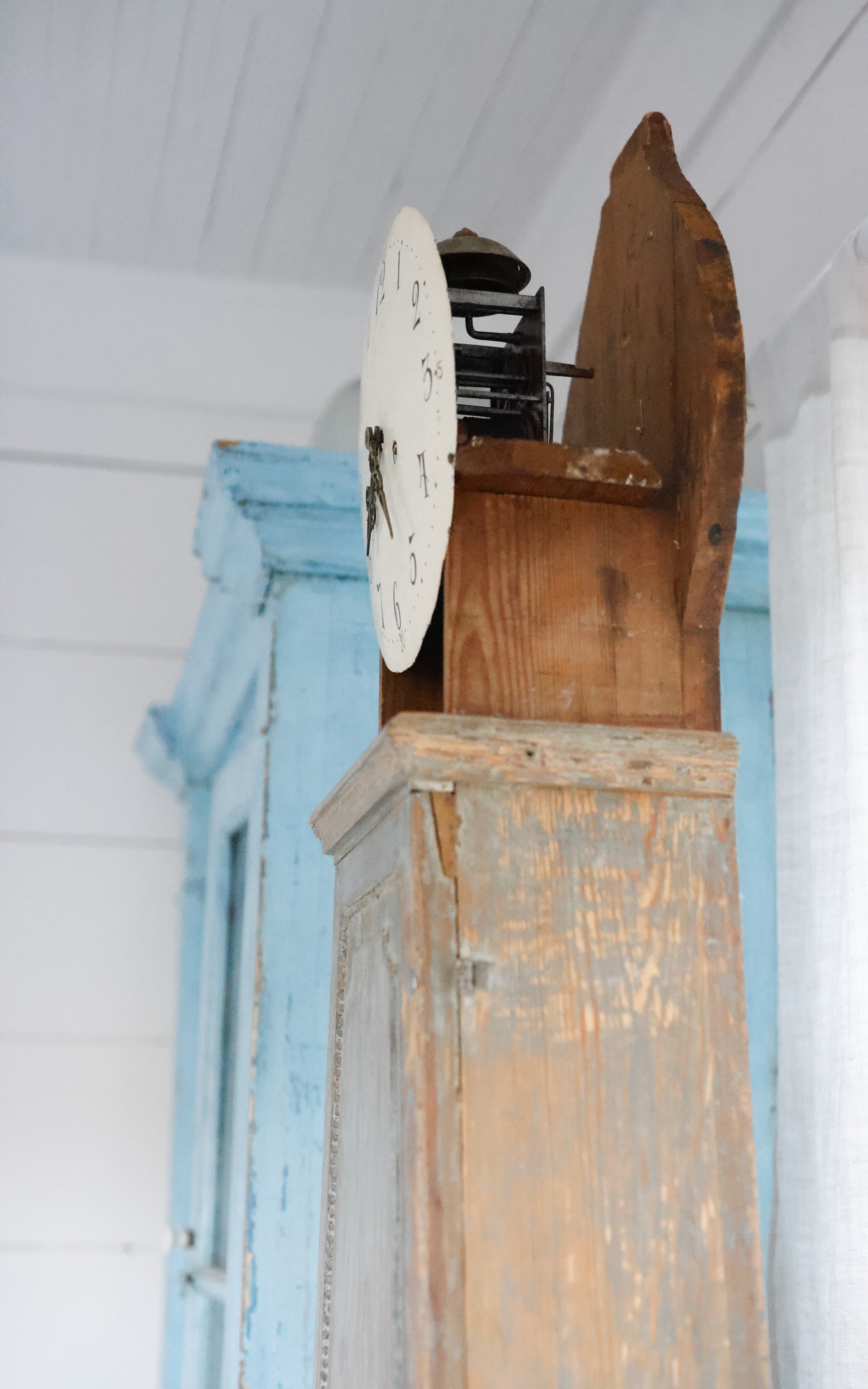 Antique Swedish Gustavian Clock