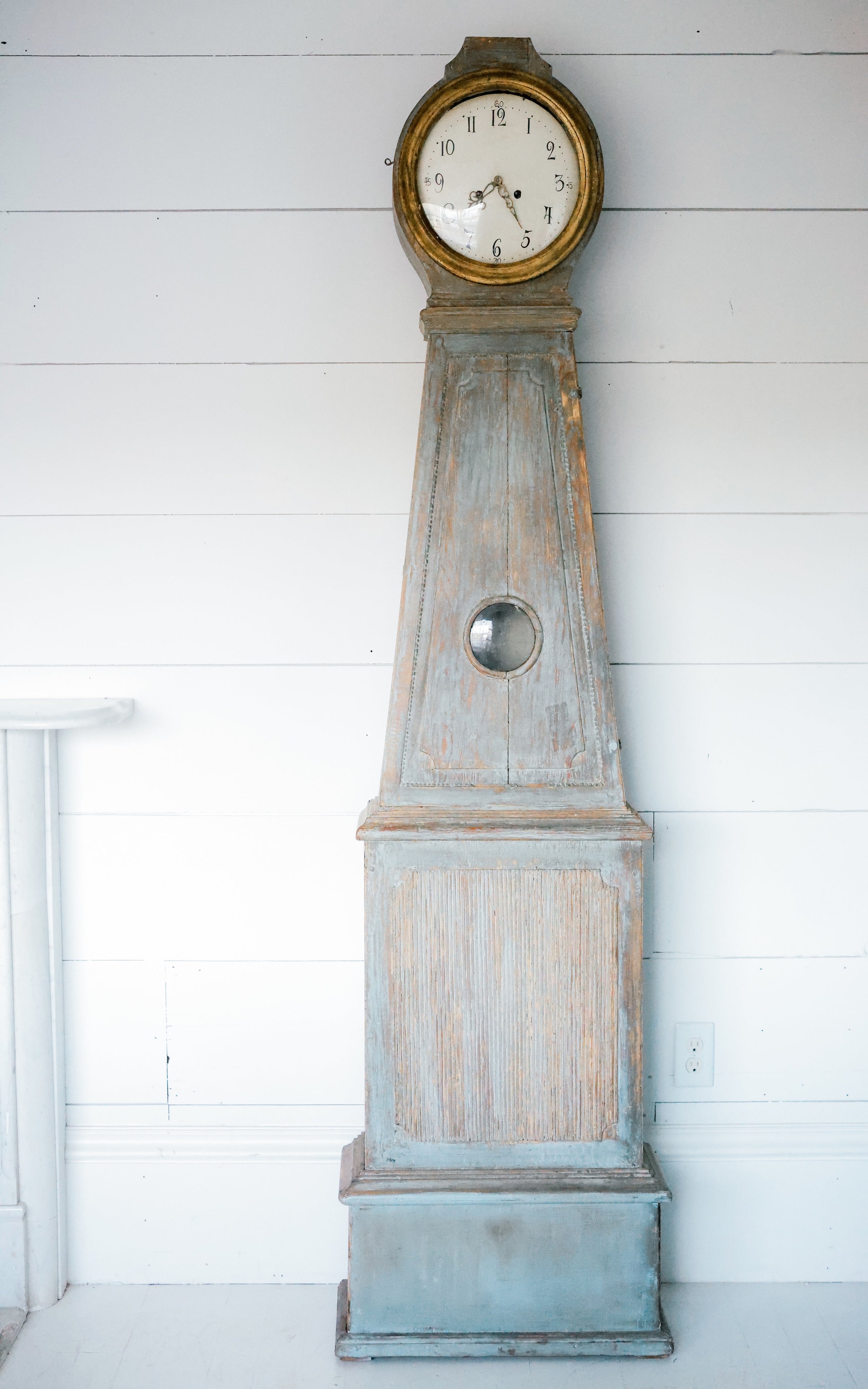 Antique Swedish Gustavian Clock