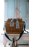 Large Vintage French Fishing Basket