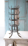 Vintage French Bottle Rack