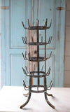 Vintage French Bottle Rack