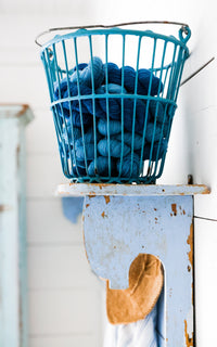 Vintage French Apple Basket