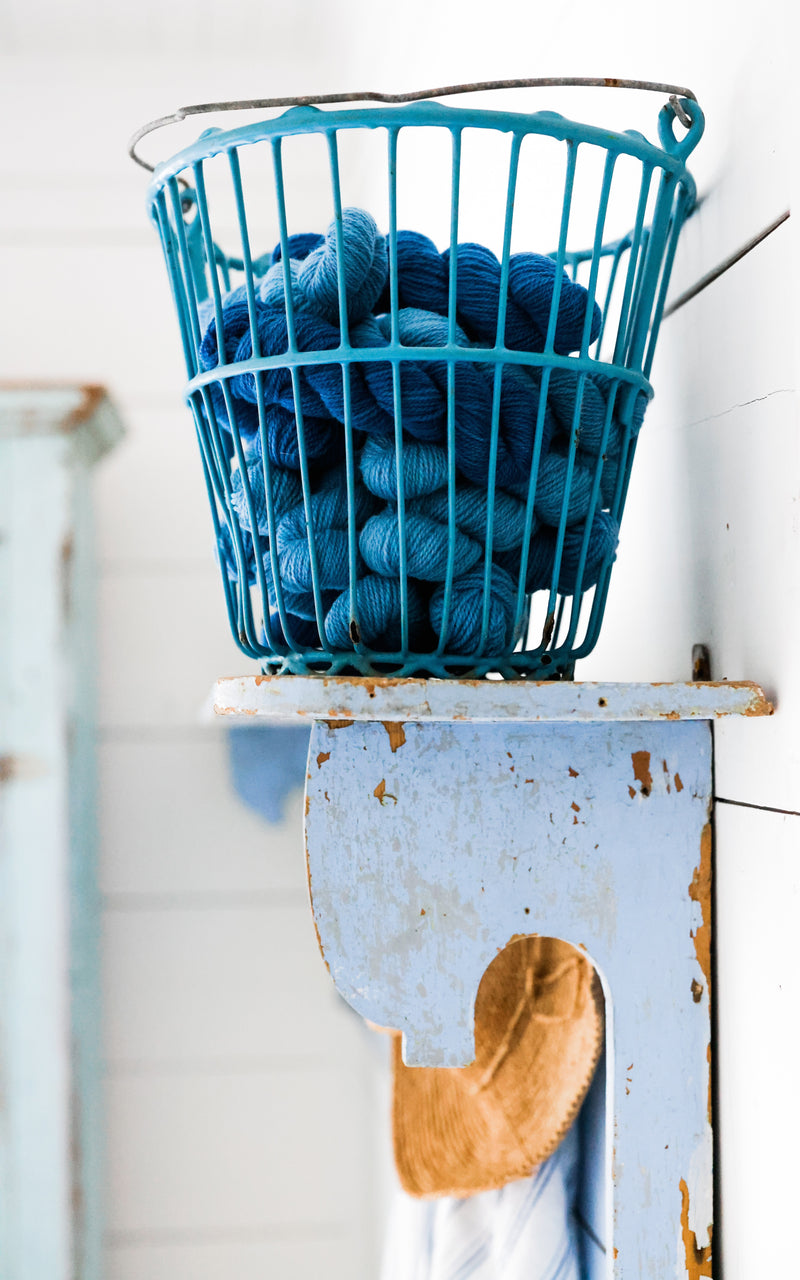 Vintage French Apple Basket