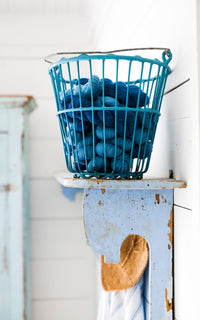Vintage French Apple Basket