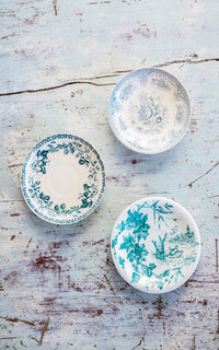 Set of Three Petite Vintage European Plates