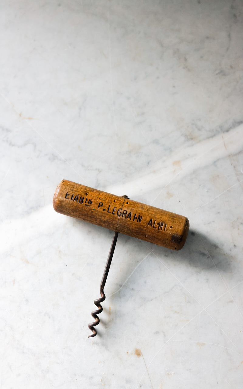 Vintage French Wine Bottle Opener