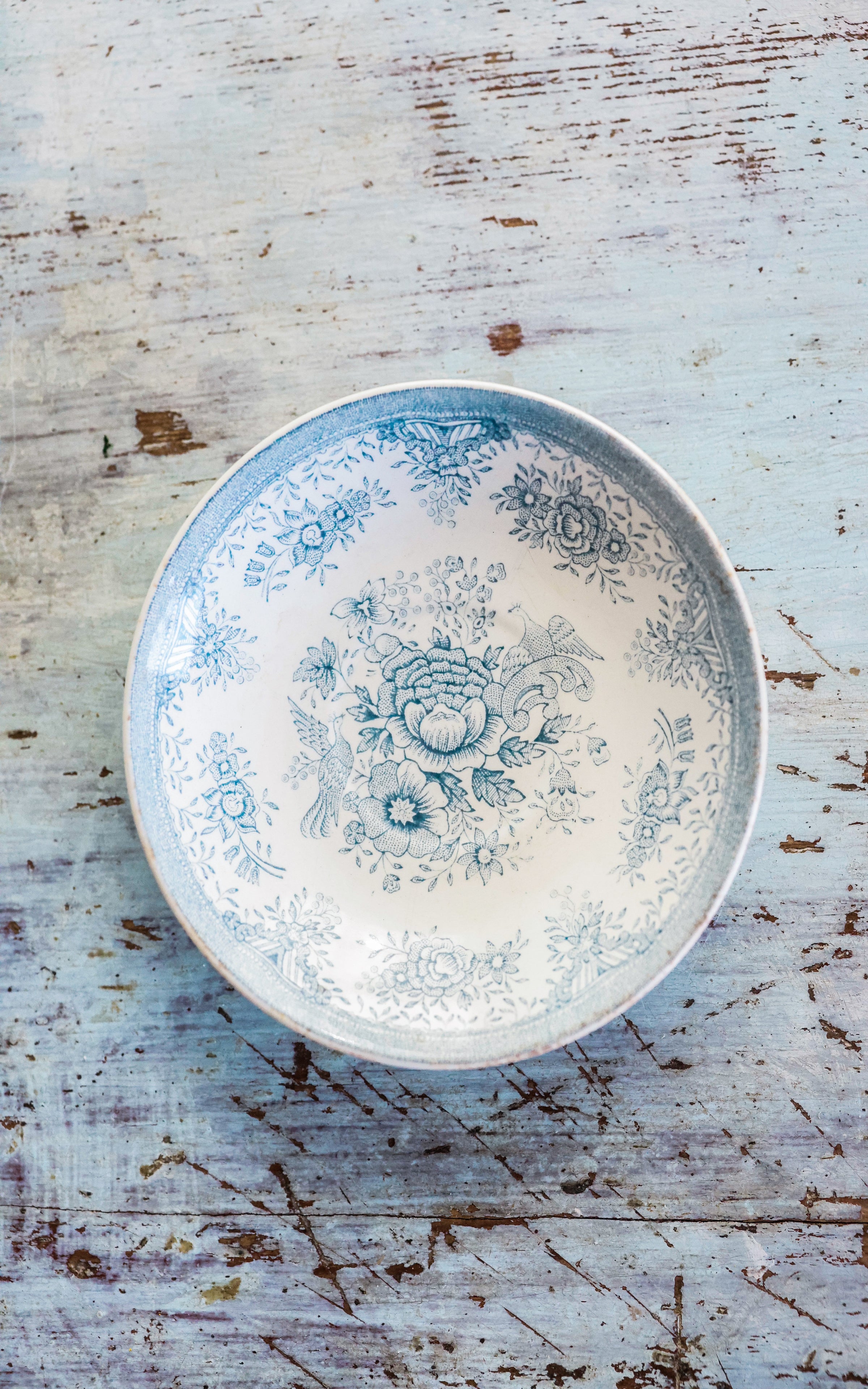 Set of Three Petite Vintage European Plates