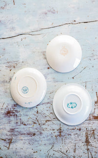 Set of Three Petite Vintage European Plates