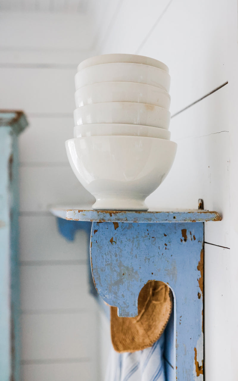 One Large Vintage Ironstone Cafe Bowl