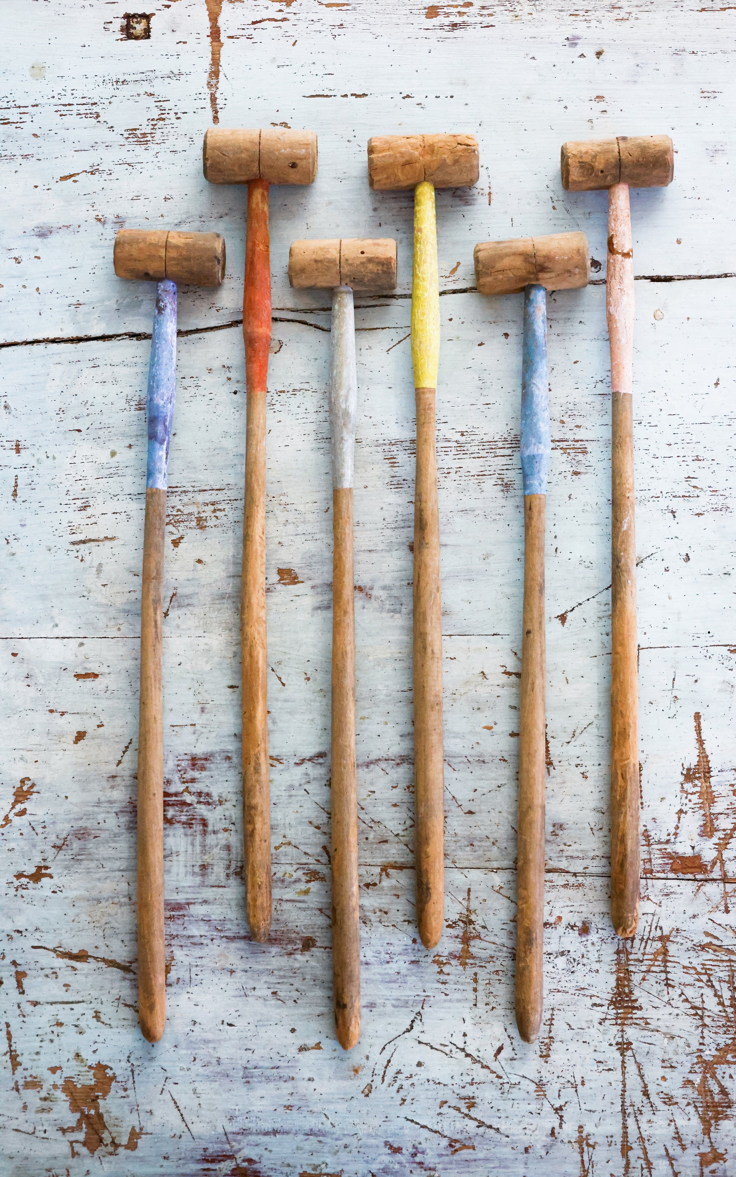 Set of Six Vintage French Sticks